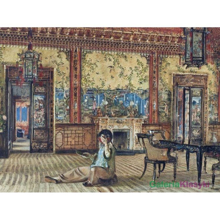 Salon Japoński - Villa Hills, Wiedeń - Rudolf von Alt