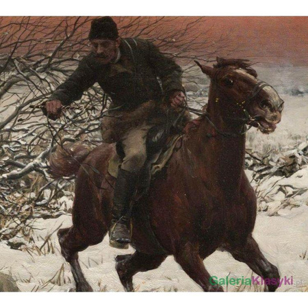 Myśliwi - Alfred Kowalski-Wierusz