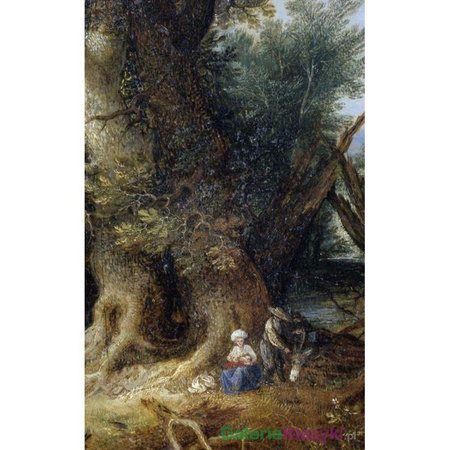 Odpoczynek podczas ucieczki do Egiptu - Jan Brueghel Starszy