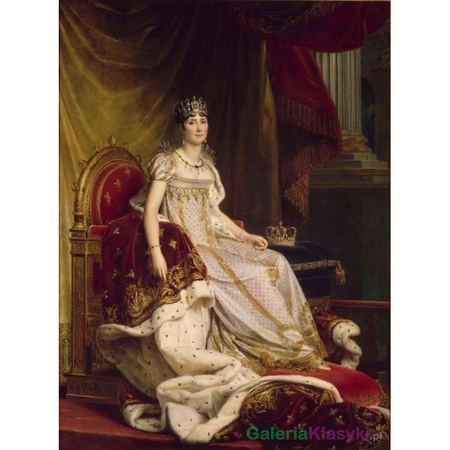 Józefina w stroju koronacyjnym - Francois Gerard