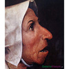 Głowa starej wieśniaczki - Pieter Brueghel