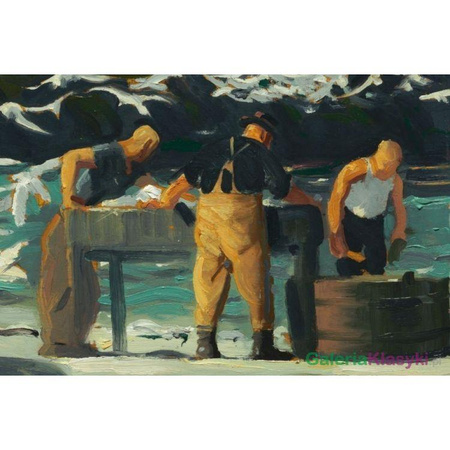Czyszczenie ryb - George Bellows