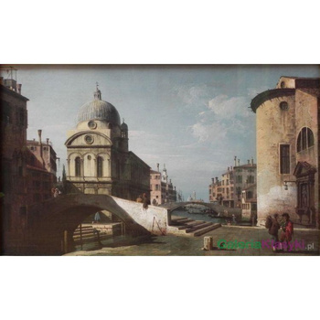 Widok na Santa Maria dei Miracoli - Bernardo Bellotto