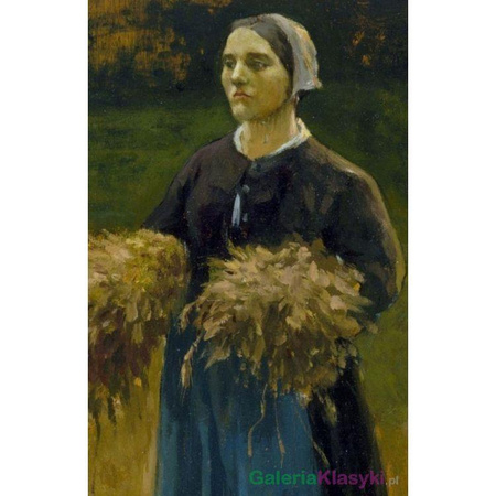 Reprodukcja obrazu - Kłosarka - Jules Breton