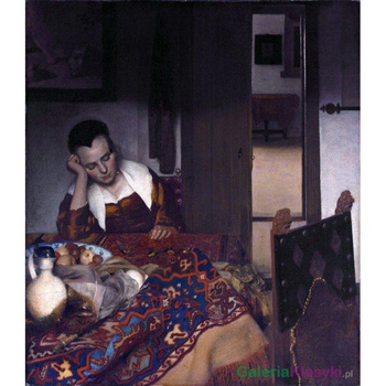 Śpiąca kobieta - Jan Vermeer