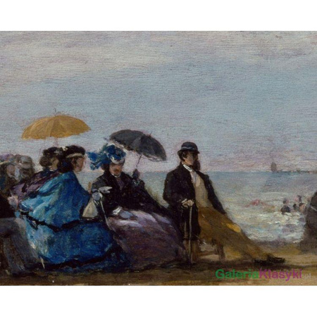 Plaża - Eugene Boudin