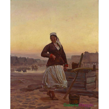 Wieczór na Polesiu - Józef Chełmoński