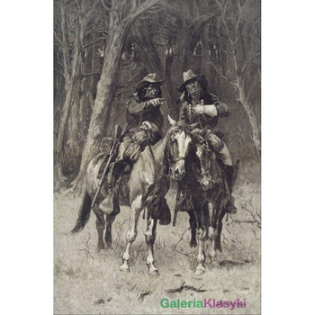 Patrol Cheyenów - Frederick Remington