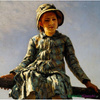 Ważka. Portret córki artysty - Ilia Repin