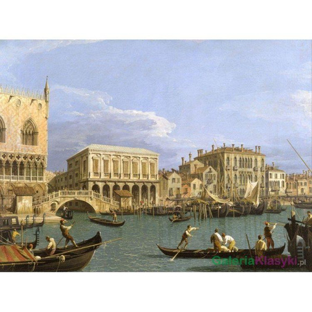 Widok na Riva degli Schiavoni, Wenecja - Canaletto