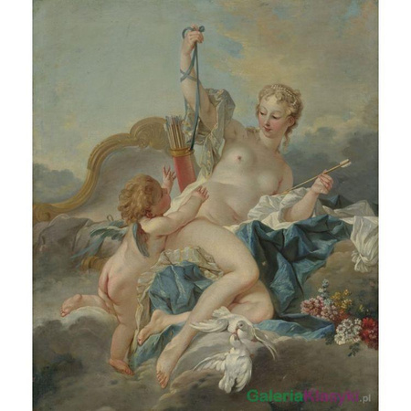 Wenus rozbraja Kupidyna - Francois Boucher