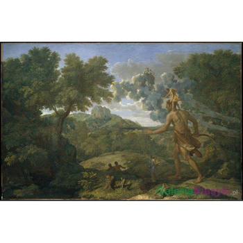 Pejzaż z Orionem - Nicolas Poussin
