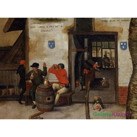 Scena wioskowa - Pieter Brueghel Młodszy