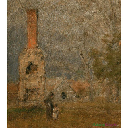 Szary dzień - George Inness