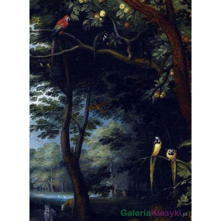 Rajski ogród - Jan Brueghel Młodszy