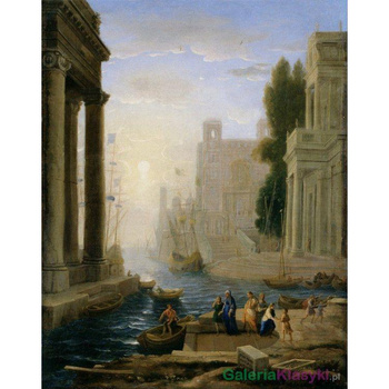 Zaokrętowanie Św. Pauli - Claude Lorrain