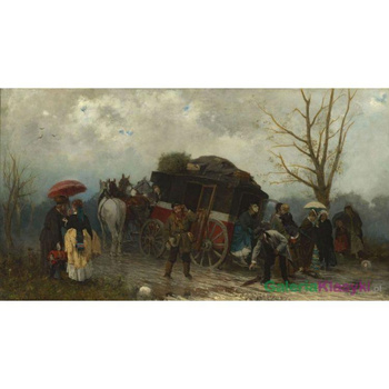 "Wypadek w podróży"-  Alfred Kowalski Wierusz