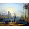"The embarkment of Odysseus" - Claude Lorrain