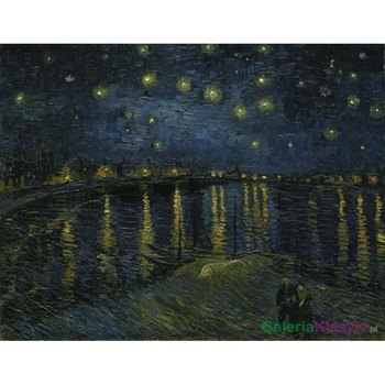 Gwiaździsta noc nad Rodanem - Vincent Van Gogh