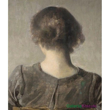 "Odpoczynek" - Vilhelm Hammershoi