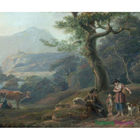 "Krajobraz z postaciami" - Nicholas Pocock