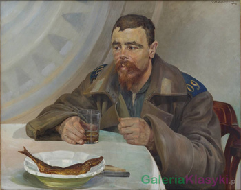 Zesłaniec - prawa część tryptyku - Jacek Malczewski