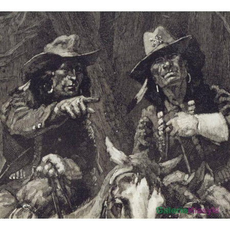 Patrol Cheyenów - Frederick Remington