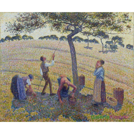 "Zbiór jabłek w Eragny" - Camille Pissarro
