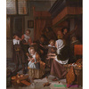 Dzień Św. Mikołaja - Jan Steen