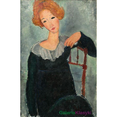 "Kobieta z rudymi włosami" - Amedeo Modigliani