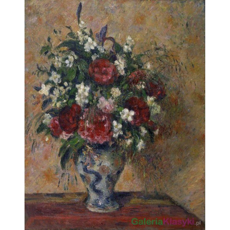 Martwa natura z piwoniami - Camille Pissarro