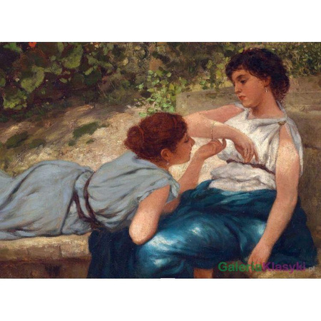 Reprodukcja obrazu: Rozmowa - Henryk Siemiradzki