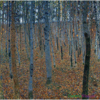 "Gaj bukowy" - Gustav Klimt