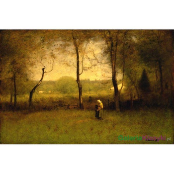 Zbieracze drewna w jesienne popołudnie - George Inness