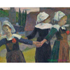 "Tańczące dziewczynki w Bretanii" - Paul Gauguin