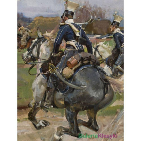 Oddział ułanów - Wojciech Kossak