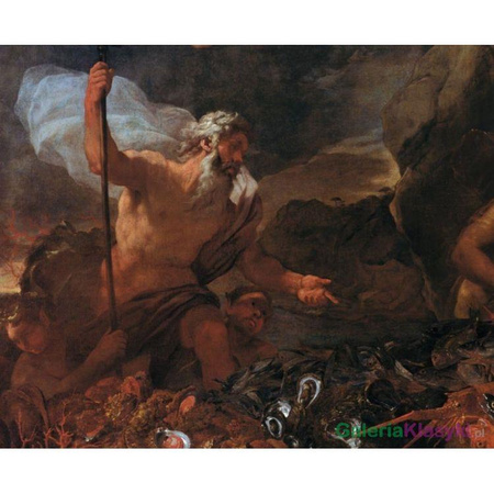 "Bogactwo morza z Neptunem" - Luca Giordano