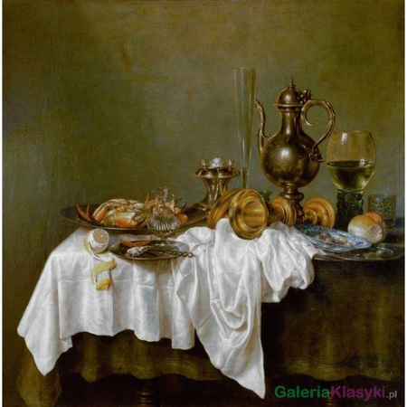 Martwa natura z krabem - Willem Heda