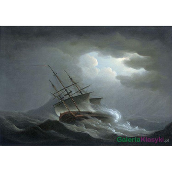 "A frigate heeling in an offshore gale" - Nicholas Pocock