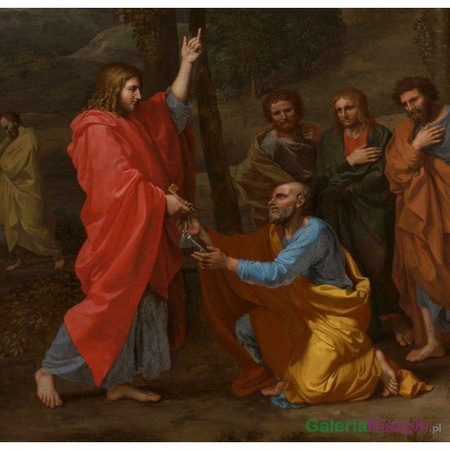Ustanowienie Sakramentów (Chrystus przekazuje klucze dla Św. Piotra) - Nicolas Poussin