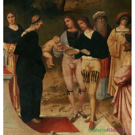 Mojżesz przechodzi próbę ognia - Giorgione