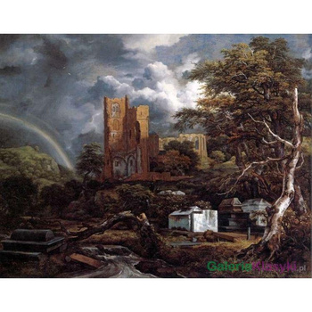 Cmentarz żydowski - Jacob van Ruisdael