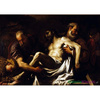 "Złożenie ciała Chrystusa do grobu" - Luca Giordano