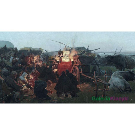 Modlitwa w stepie - Józef Brandt