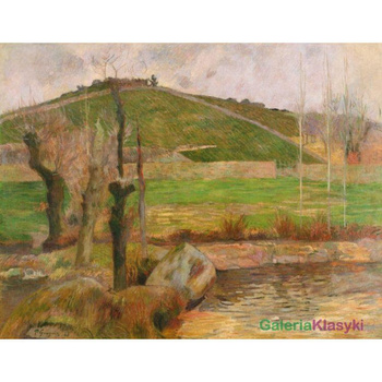 "Krajobraz w pobliżu Pont-Aven" - Paul Gauguin