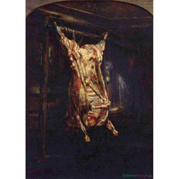 Rozpłatany wół - Rembrandt