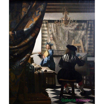 W pracowni artysty - Jan Vermeer
