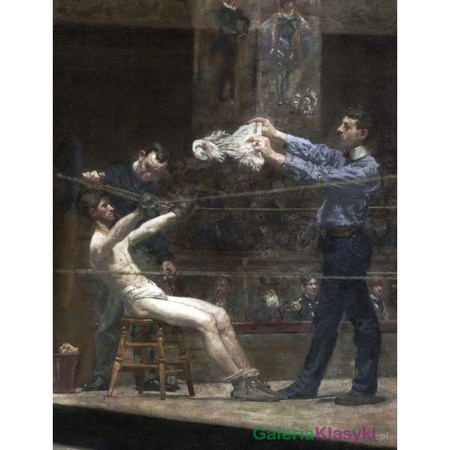 "Między rundami" - Thomas Eakins