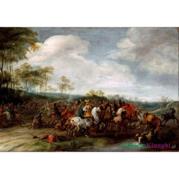 Potyczka kawalerii - Pieter Snayers