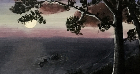 Nocny krajobraz - Krzysztof Żyliński